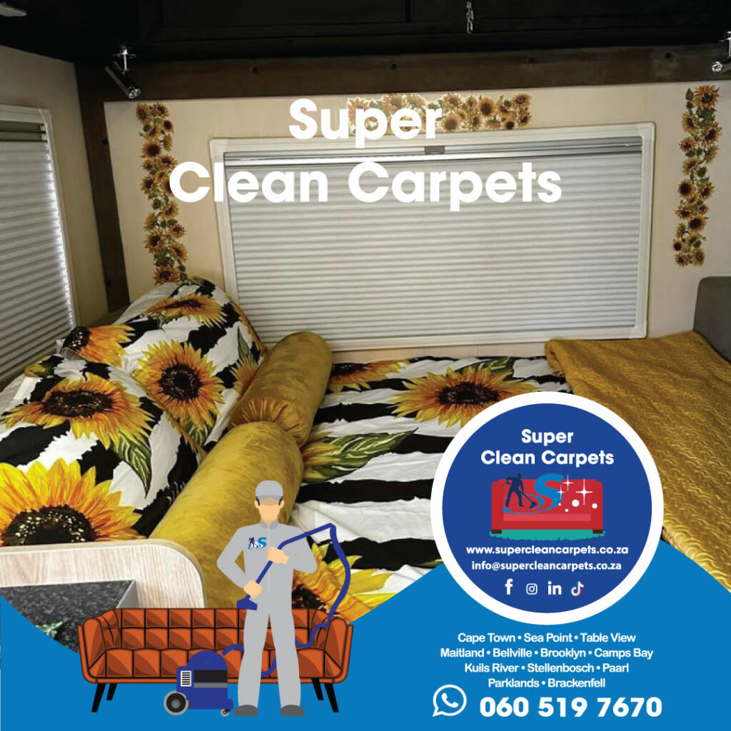 motorhome caravan mattress clean